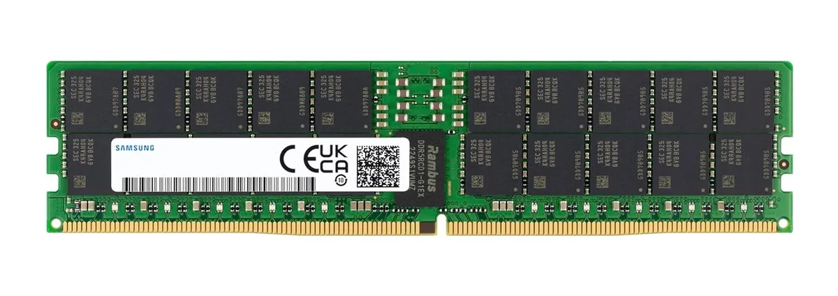 SAMSUNG SAMSUNG M321R6GA0BB0-CQK 48GB DDR5 4800MHz EC8 RDIMM ECC Registered Server RAM — product photo