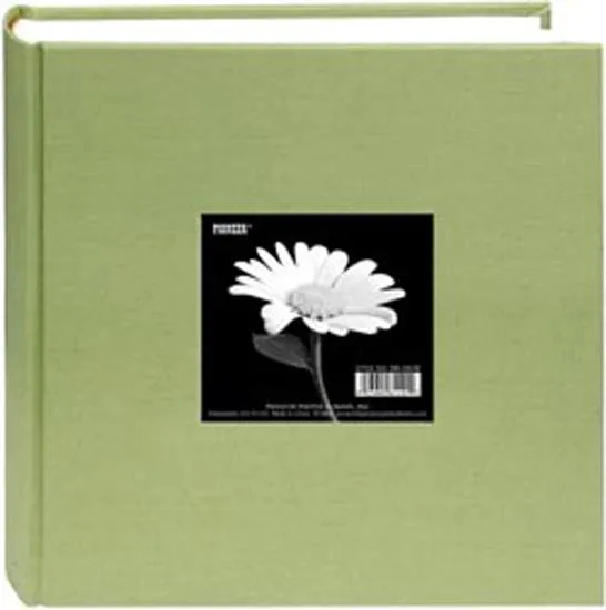 Pioneer Pioneer Bi-Directional Fabric Frame Memo Photo Album Sage Green 200 photos — product photo