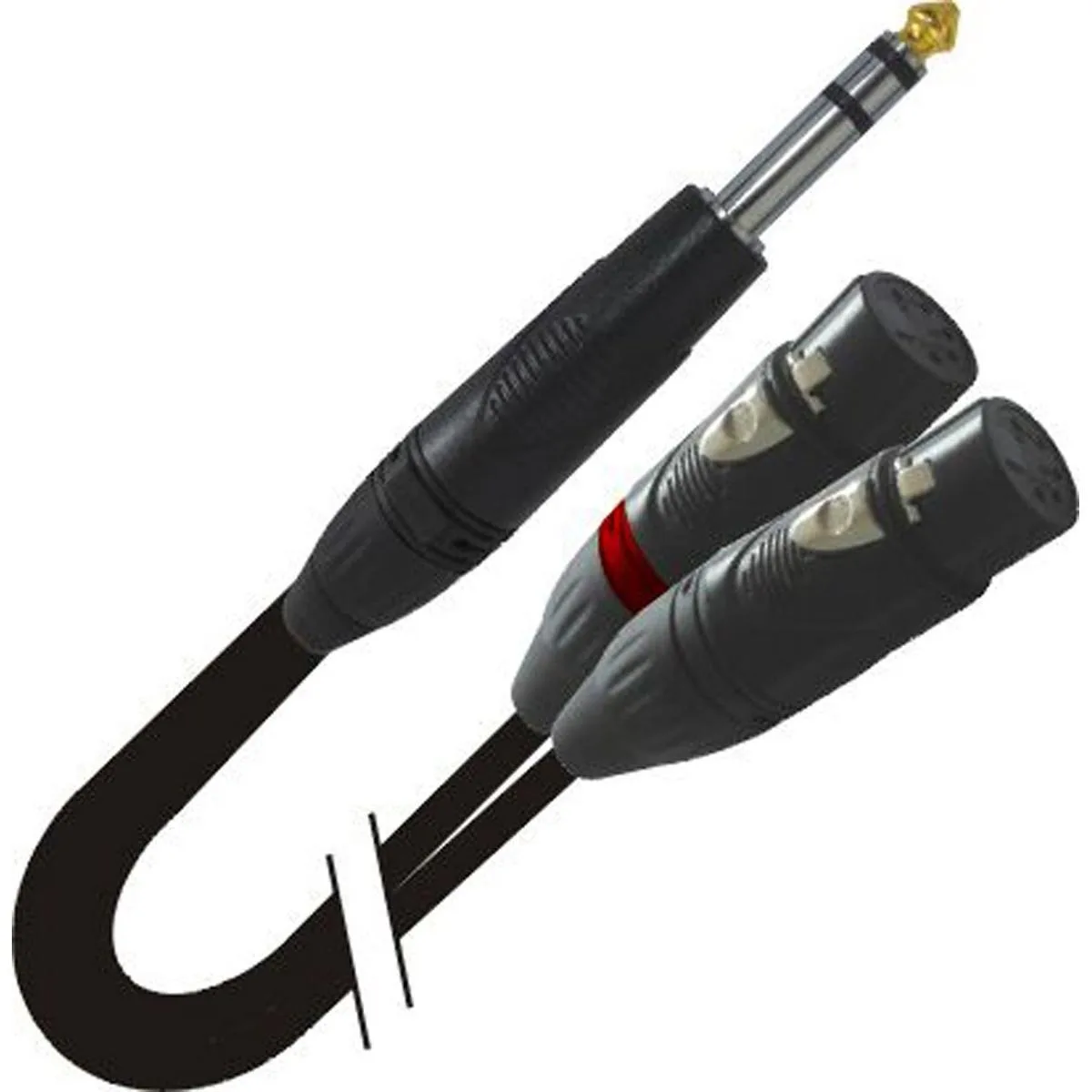 ProX ProX XC-SYXF05 5ft 1/4" TRS Male to Dual XLR Female Y Cable — product photo