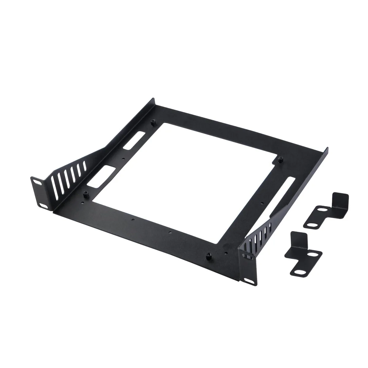  GeeekPi DeskPi Mini ITX Shelf 1U Rack 7.87" Depth Black — product photo