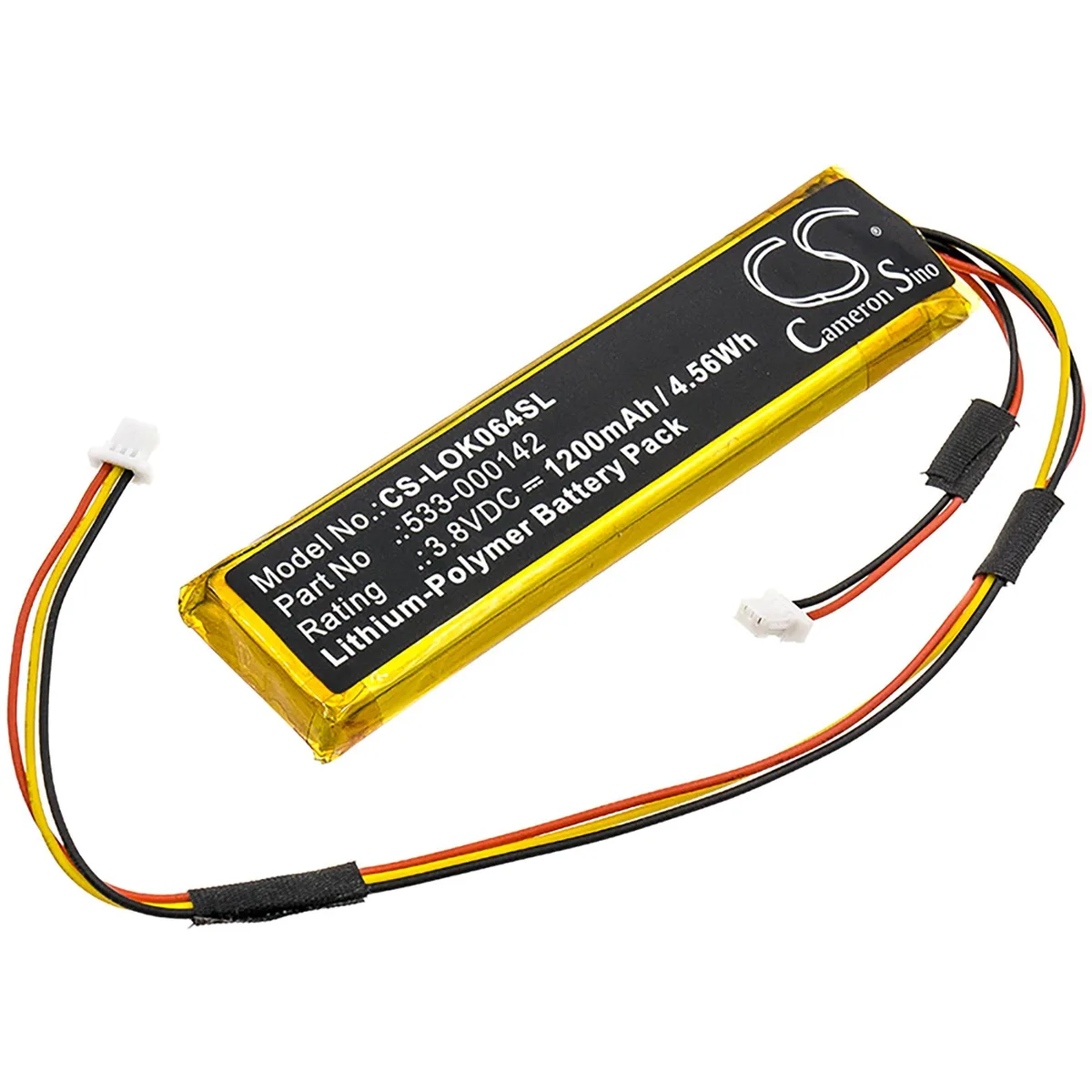 Cameron &amp; Co Cameron &amp; Co DS-CS-LOK064SL 3.8 V 1.2 Ah Li-Polymer keyboard accessory — product photo
