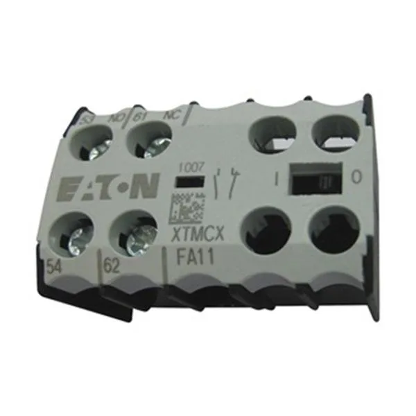 Eaton Eaton XTMCXFA11 Front Aux Seq A 1NO/1NC 600V — product photo