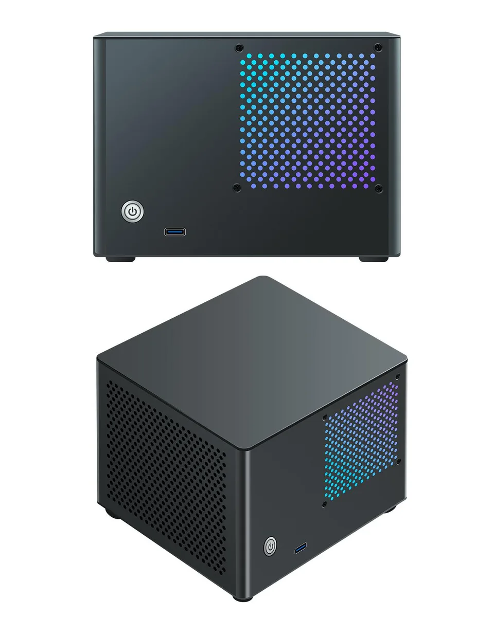 Rmatamini Rmatamini P99S Xeon 16-Core 16GB DDR4 256GB SSD Wi-Fi 5 Bluetooth 5.2 Windows 11 Barebone Mini PC — product photo