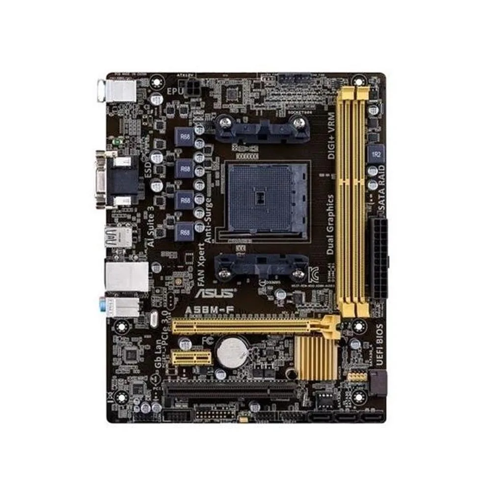 ASUS ASUS A58M-F AMD A58 DDR3 32GB Micro ATX Motherboard — product photo