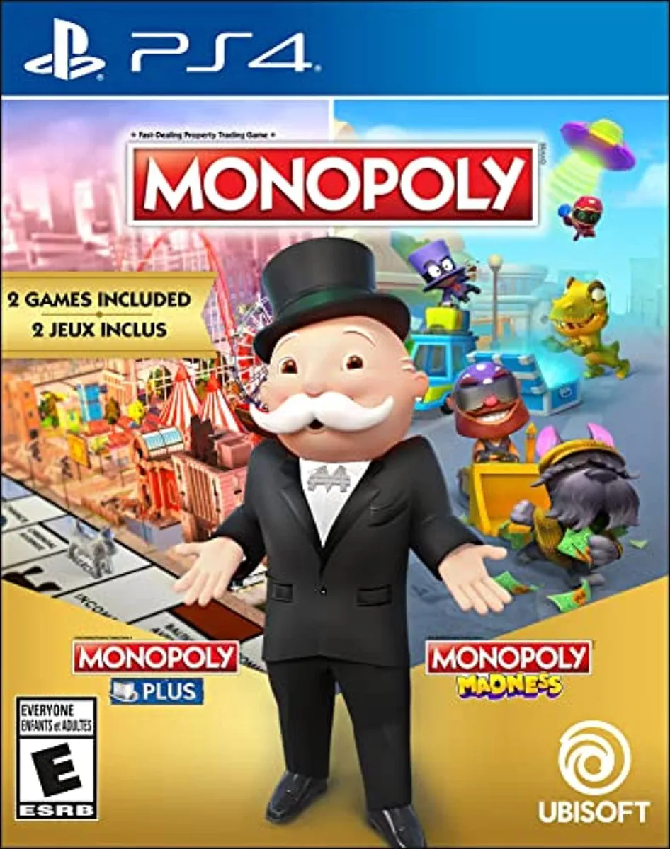 Ubisoft Ubisoft RNAB09K1QZK2C Monopoly Plus &amp; Madness PS4 Video Game — product photo