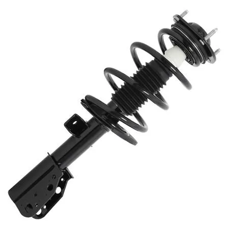 Unity 11670 front complete strut assembly, silver metal coil spring and housing