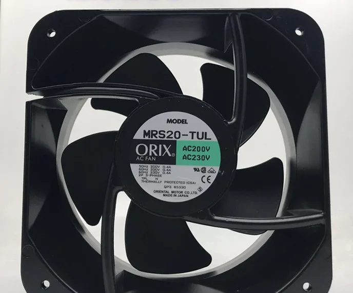 Fans Fans MRS20-TULSize 200V 0.5A 15-20 CFM case fan — product photo