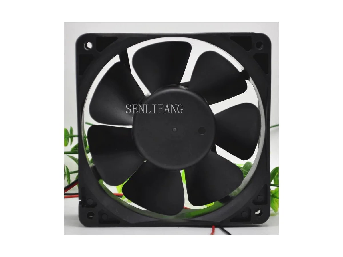 Fans Fans 12038 24V .32A AD1224HS-F51 2 wire converter case fan — product photo