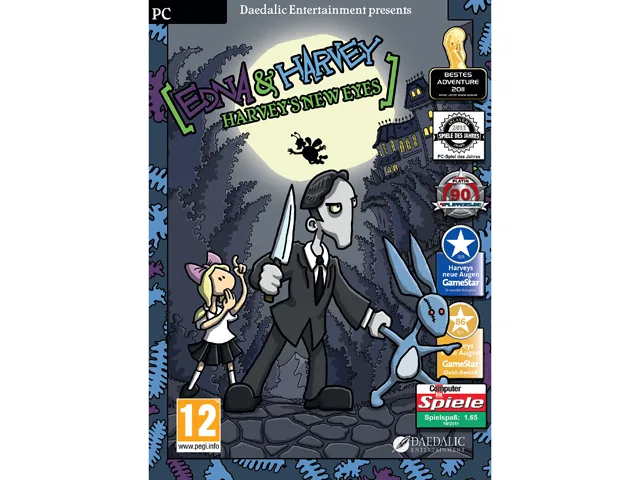 Daedalic Entertainment Daedalic Entertainment 36373 Edna &amp; Harvey: Harvey's New Eyes downloadable game — product photo