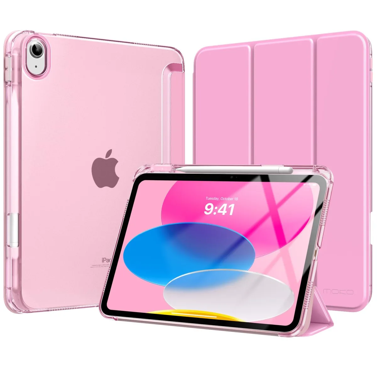  MoKo A3354 iPad A16 11th Gen 11 Inch 2025 Case Pink — product photo