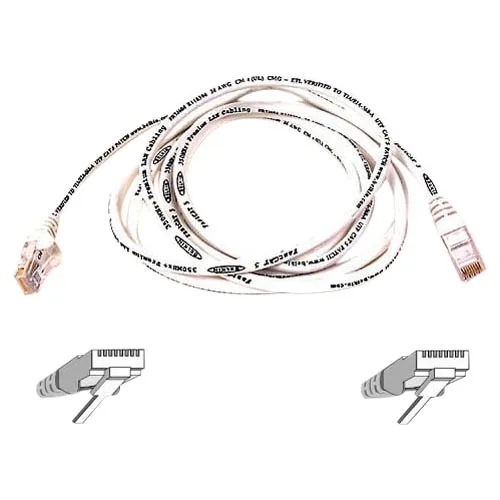 Belkin Belkin A3L980-20-WHT-S 20 ft Cat6 network ethernet cable — product photo