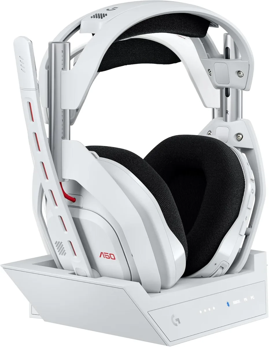 Logitech Logitech A50 Wireless Headset White 996-000538 — product photo