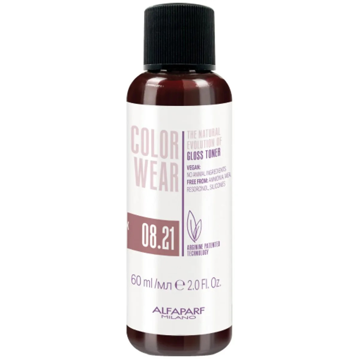 AlfaParf AlfaParf Color Wear Gloss Toner 8.21 Soft Light Violet Ash Blonde 60ml hair care — product photo