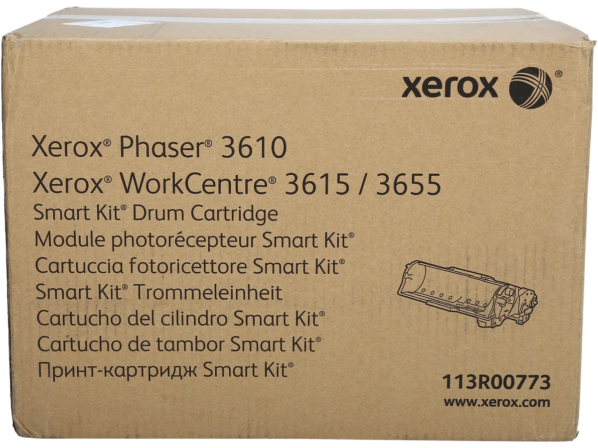 XEROX Xerox 113R00773 Image Drum Unit Black for Phaser 3610 WorkCentre 3615 3655 scanner supply — product photo