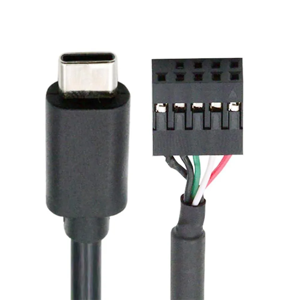 Fervit Fervit USB 2.0 9pin 10pin Header to Type-C Cable 50cm — product photo
