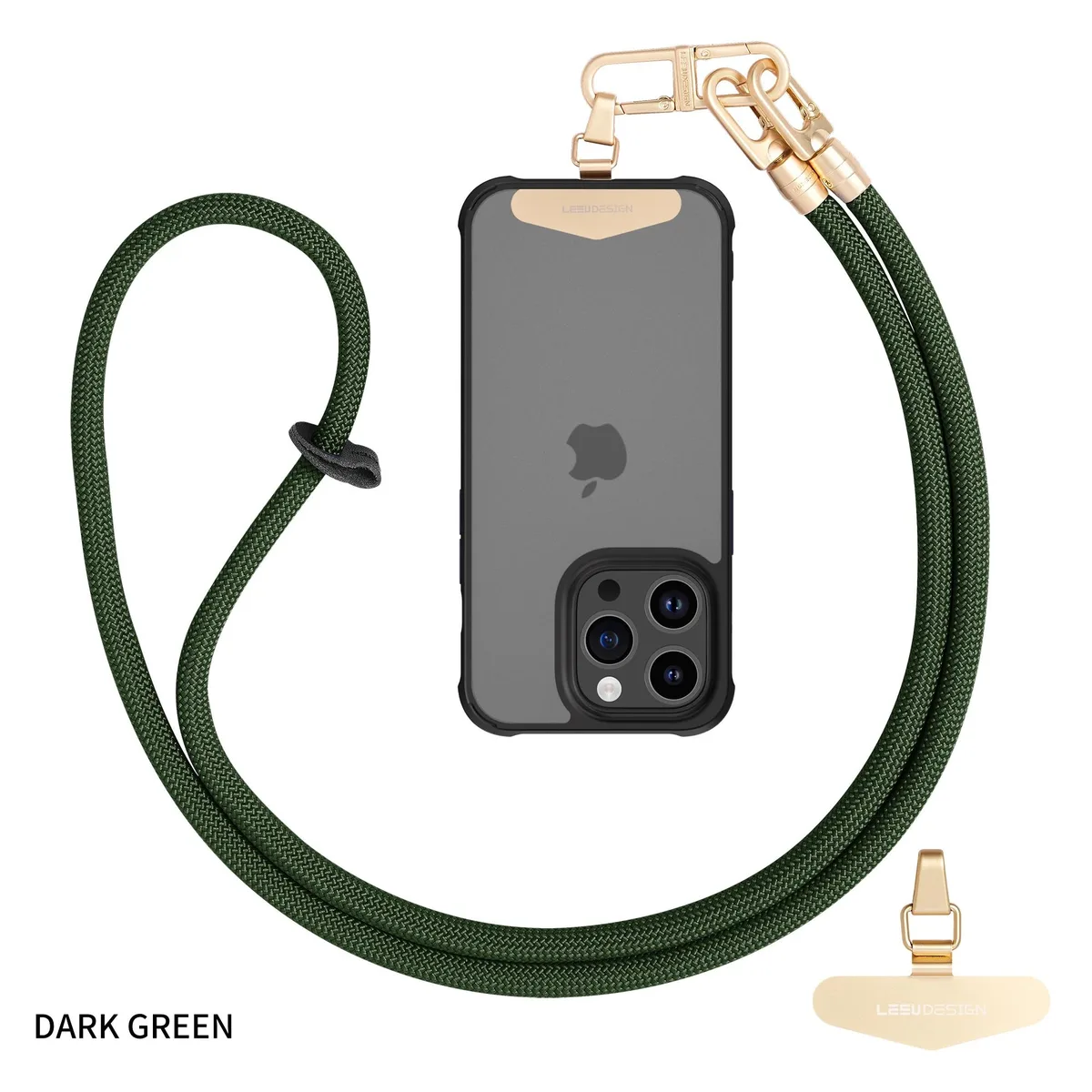 Beebo Beabo Beebo Beabo Phone Lanyard Dark Green 120CM — product photo
