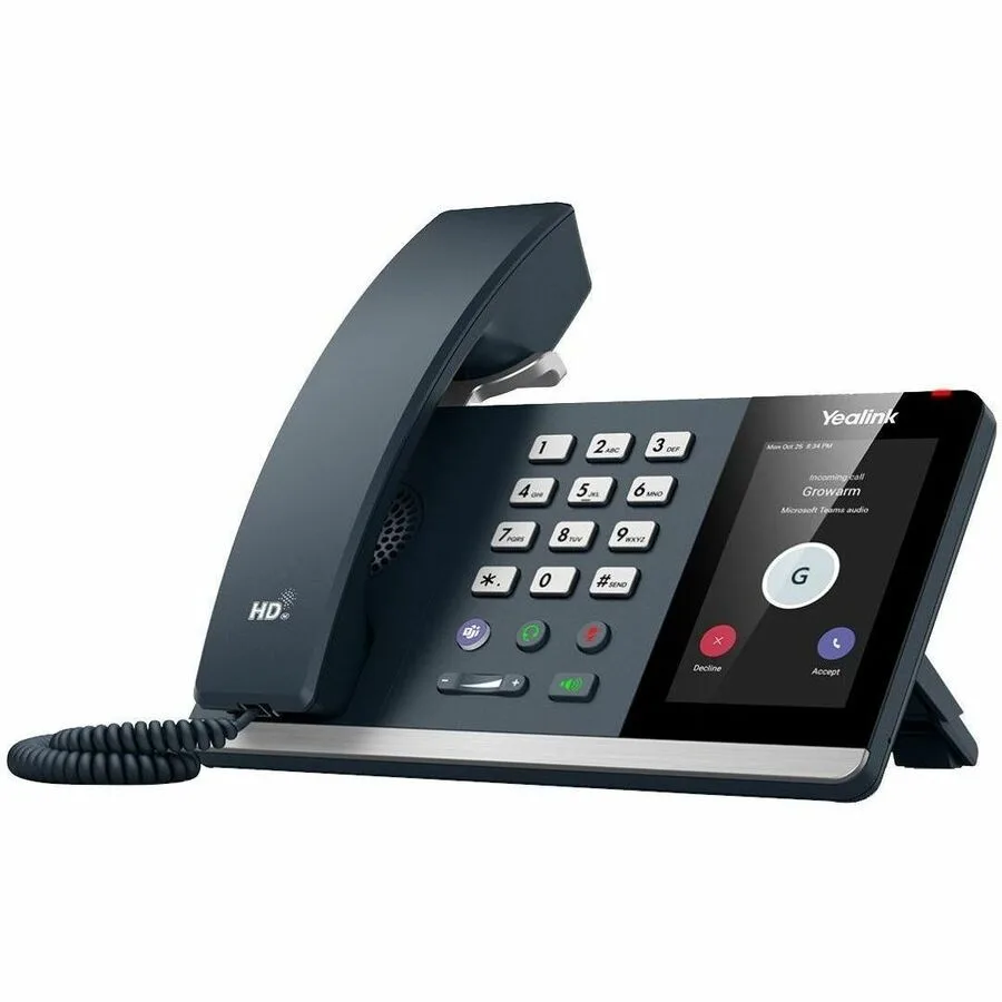 Yealink Network Technology Co., Ltd Yealink Network Technology Co., Ltd DUP MP54 E2 TEAMS voip phone 4" touchscreen Bluetooth 5.2 Wi-Fi — product photo