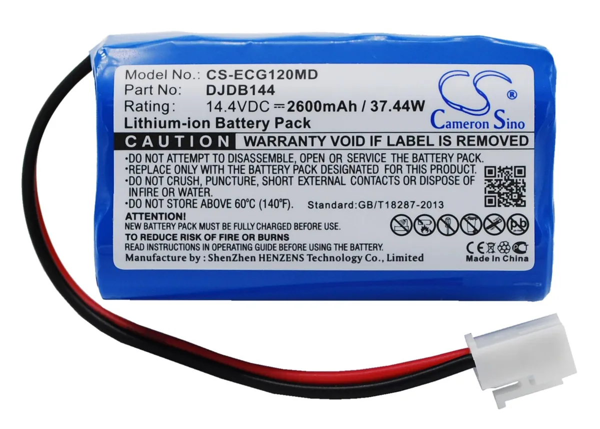 Cameron &amp; Co Cameron &amp; Co DS-CS-ECG120MD 14.4V 2.6Ah Blue video accessory — product photo