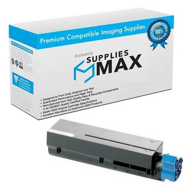 SuppliesMax SuppliesMax Compatible Toner Cartridge 44917601 Black 12000 Pages — product photo