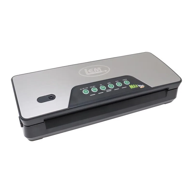 LEM Products LEM Products MaxVacGo Food Vacuum Sealer Black/Silver Rechargeable — product photo
