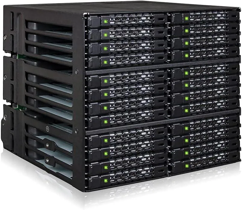 ICY DOCK ICY DOCK ToughArmor MB924IP-B 24 x 2.5 SAS SATA Mobile Rack Enclosure — product photo