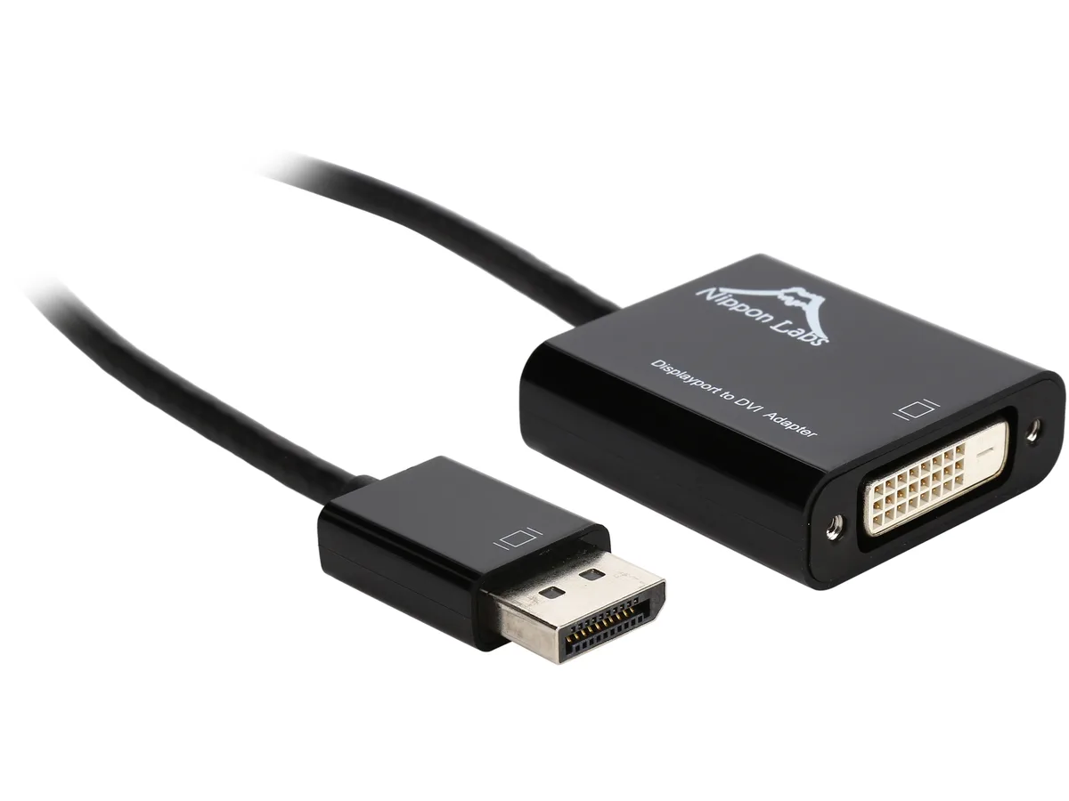 Nippon Labs Nippon Labs AD-DP-DVI-EYE DP1.2 to DVI Active Adapter Eyefinity — product photo