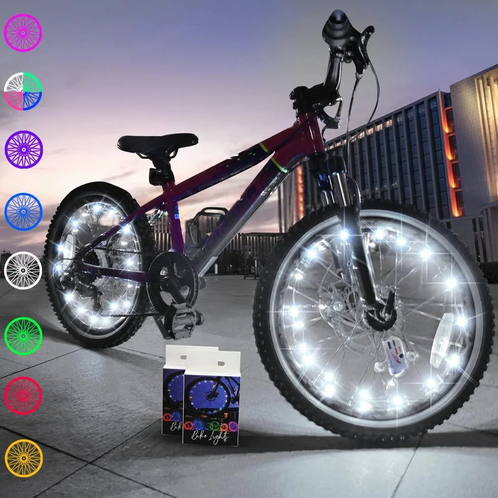  Hollywood Racks CD-2pack LED wheel lights 20 LED IP65 waterproof white 2pack — product photo