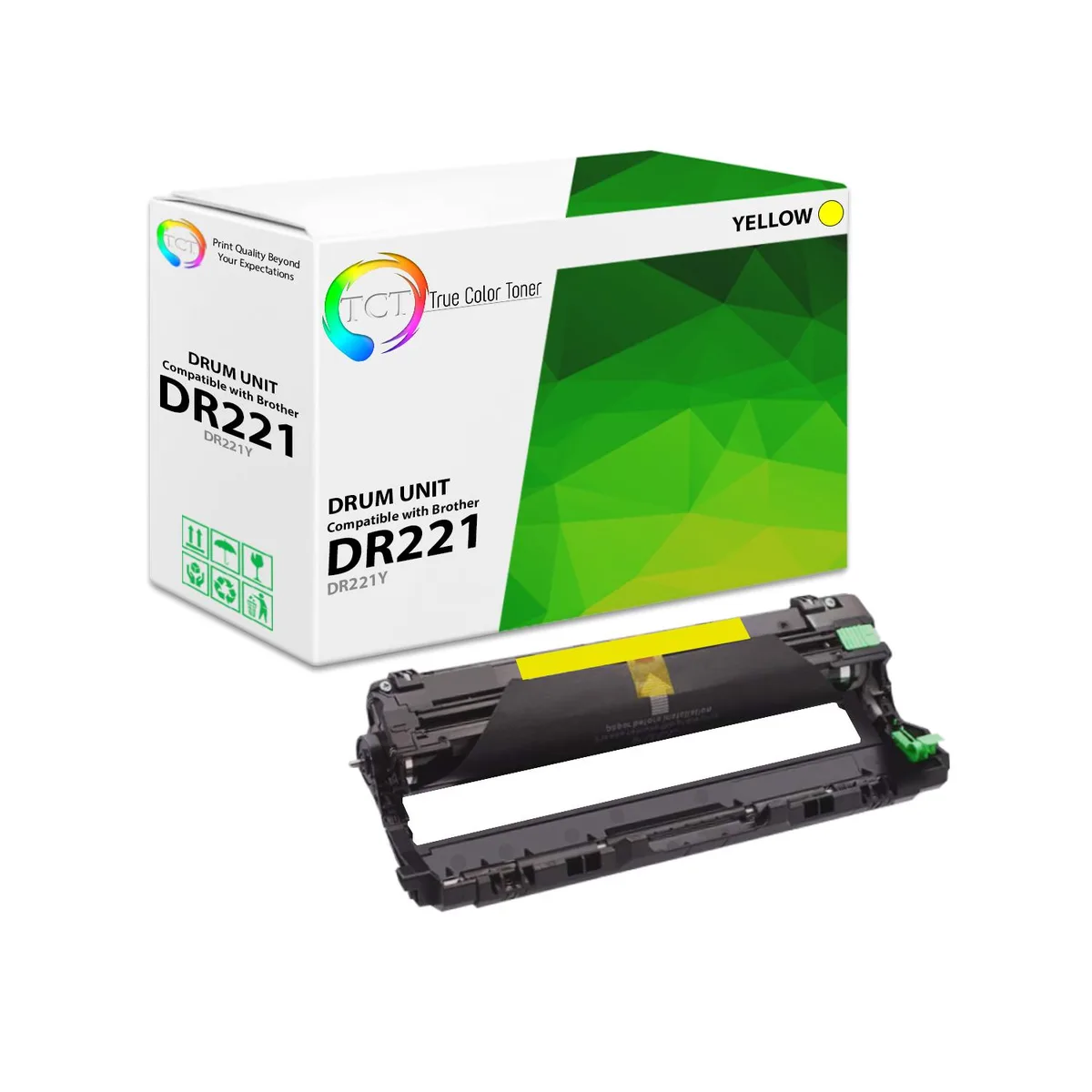 True Color Toner True Color Toner DR221Y Yellow Drum Unit 12000 Pages — product photo