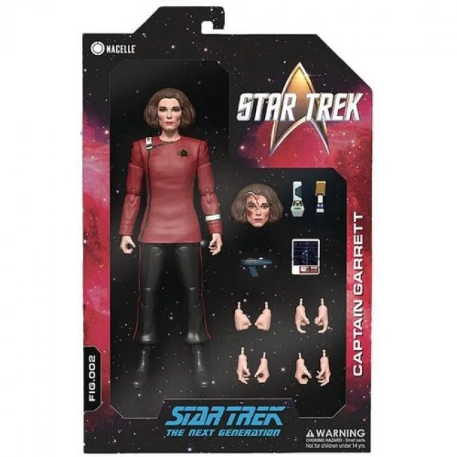 Star Star Captain Garrett Action Figure Yesterday's Enterprise 1/12 Scale — product photo