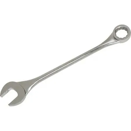 Gray Tools 3184 combination wrench, 12-point satin chrome finish