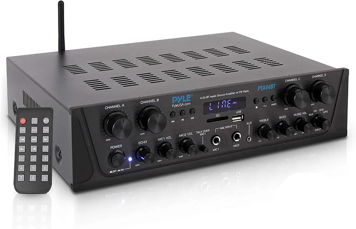 Corn Electronics Corn Electronics 500W 4 Channel Bluetooth Receiver — product photo