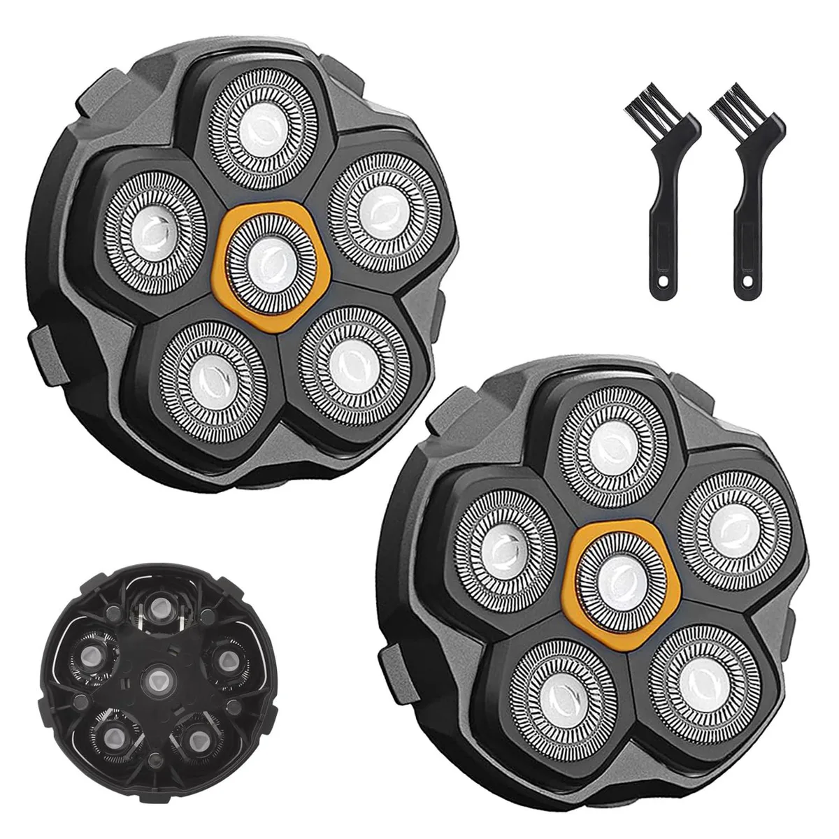 TAURKENAM TAURKENAM 6 Blade Magnetic Replacement Shaving Heads 2 PCS VM-072 — product photo