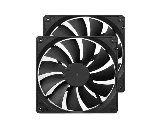LORDWORLD LORDWORLD 140mm Case Fan 1000RPM 2-Pack — product photo