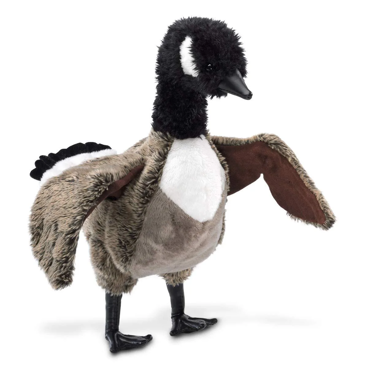 Folkmanis Puppets Folkmanis Puppets Canada Goose Hand Puppet 15 inches — product photo