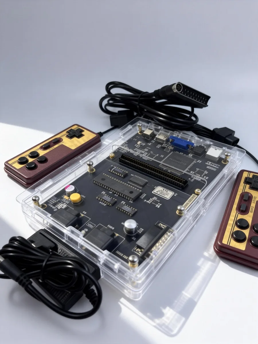 Famicom Retro Console 1280x1024 RGB S-Video VGA HDMI — product photo