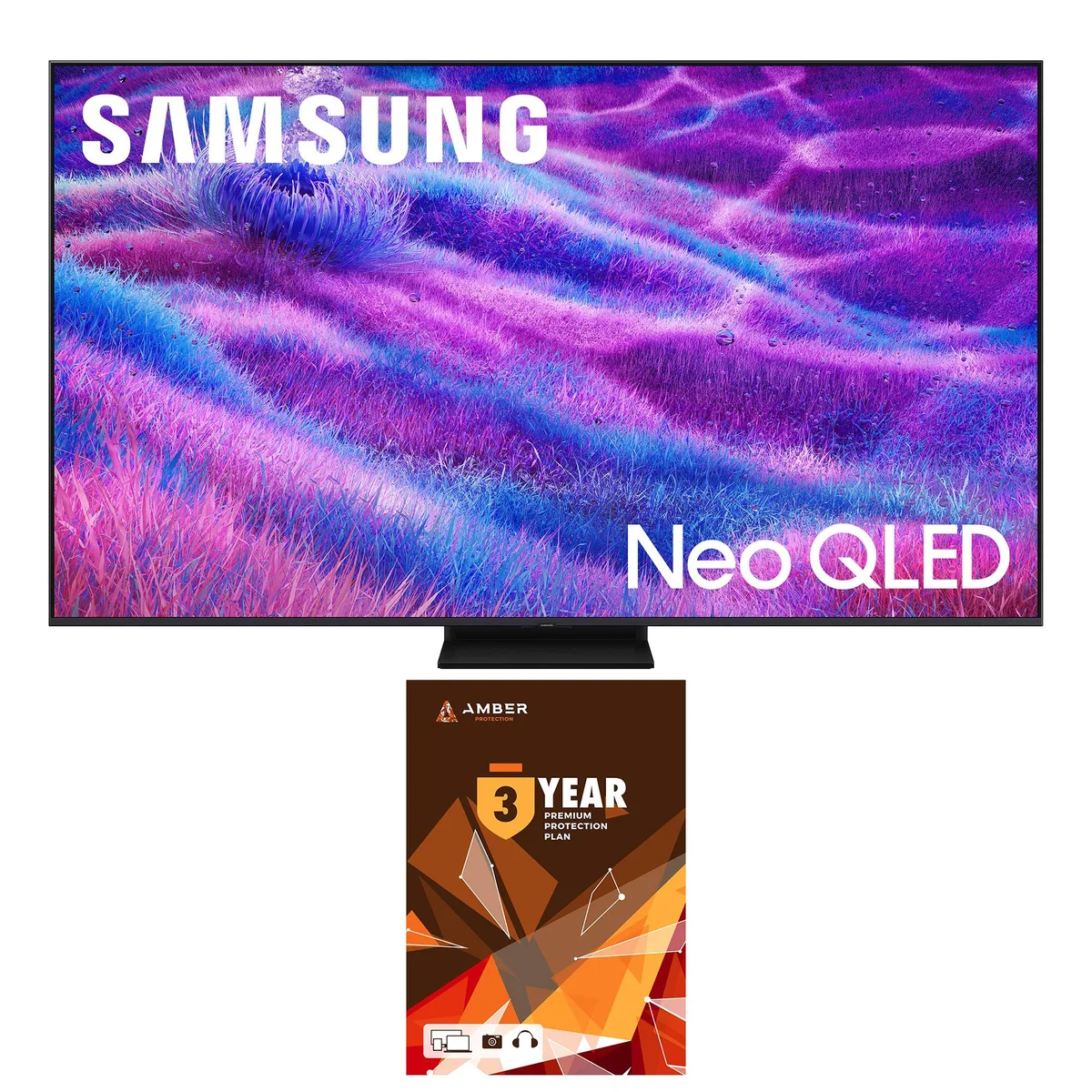 SAMSUNG Samsung QN55QN80FAFXZA 55" Neo QLED QN80F 4K 120Hz Titan Black — product photo