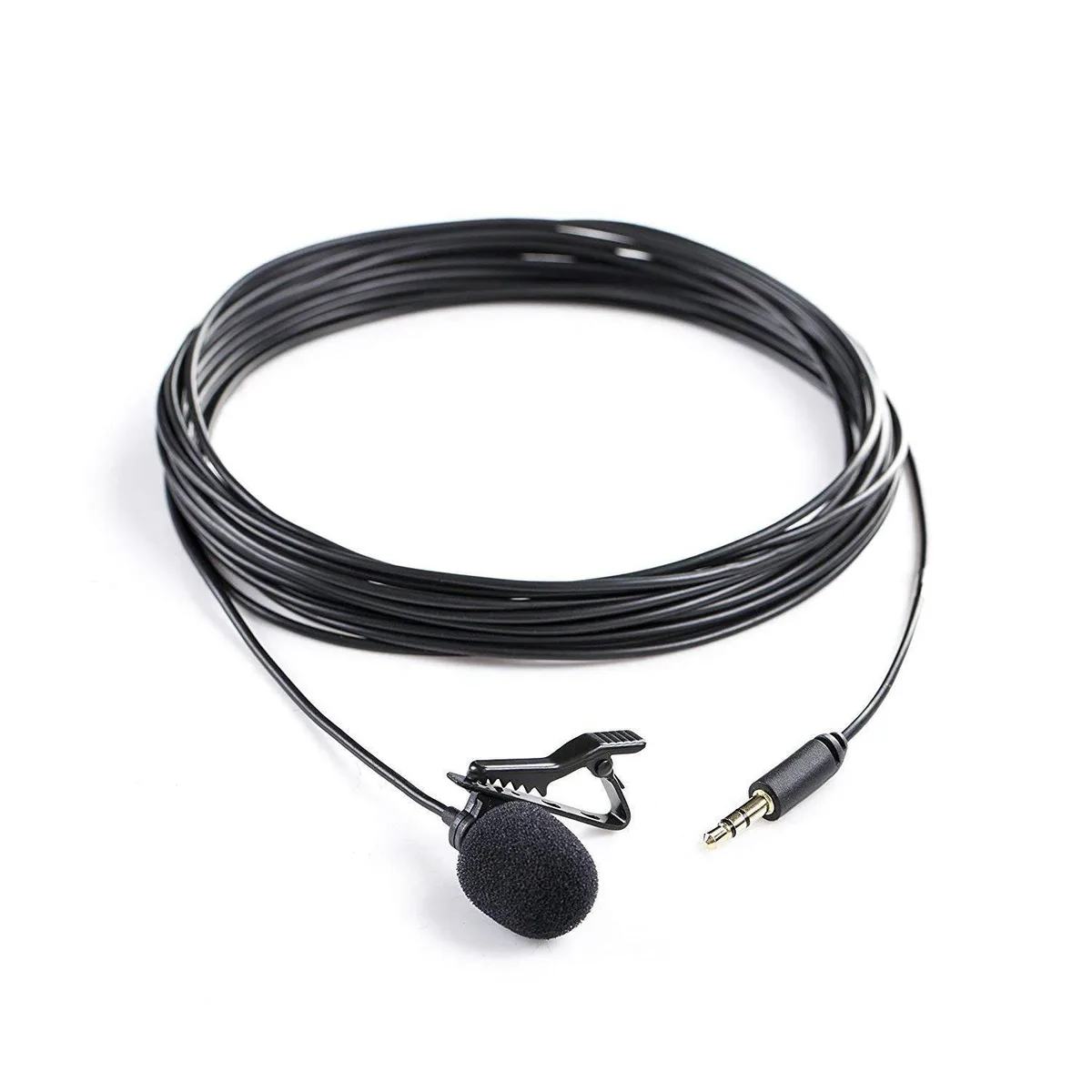 Movo Movo SR-XMS2 X/Y stereo lavalier microphone 3.5 mm TRS 20' cable — product photo