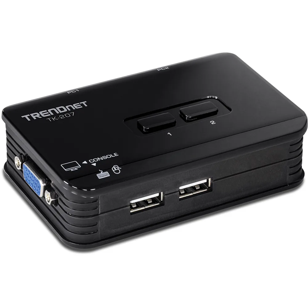 TRENDnet TRENDnet TK-207K 2-Port USB KVM Switch — product photo