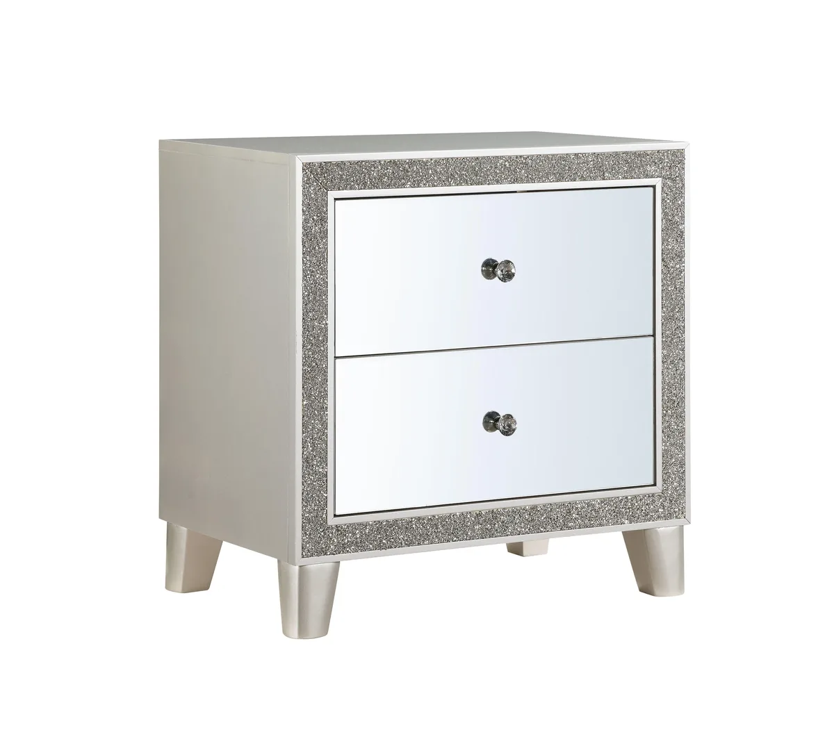 tuphen tuphen Nightstand Mirrored Champagne 19"L x 13"W — product photo