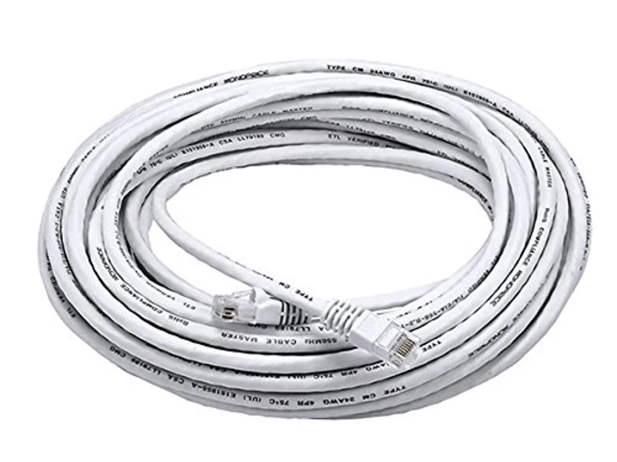 Monoprice Inc. Monoprice Inc. Cat6 Network Ethernet Cable 102217 50ft White — product photo