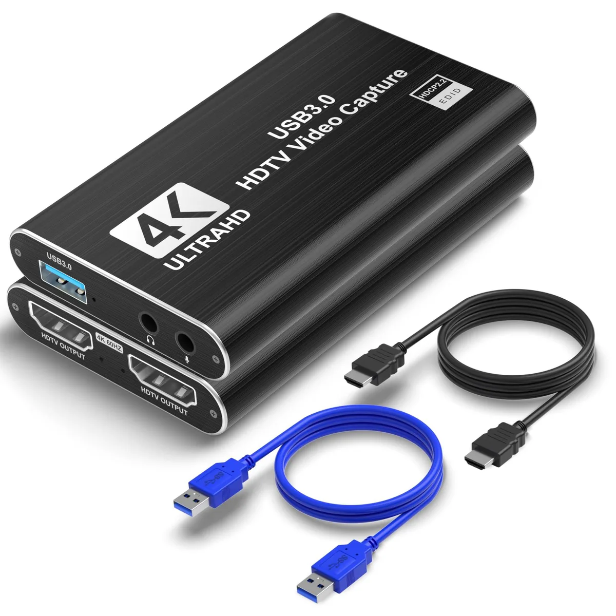  Mauexo 4K HDMI Capture Card USB 3.0 1080P 60FPS — product photo