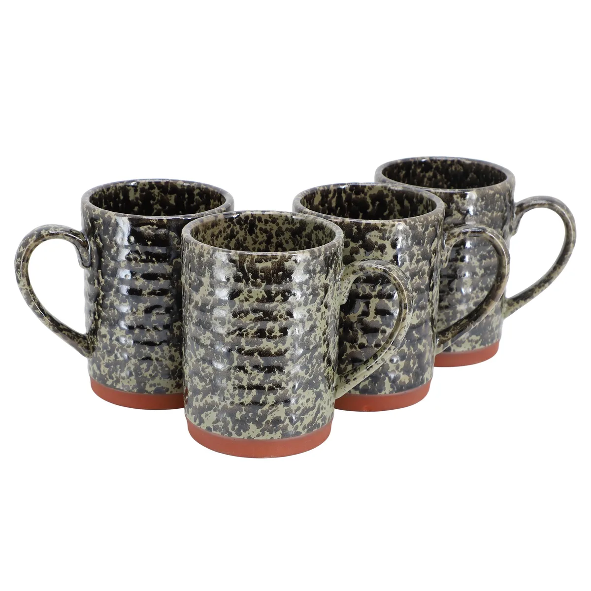 Gibson Home Gibson Home Terra Bella 4 Piece 18.5 oz Terracotta Mug Set 510122123M — product photo