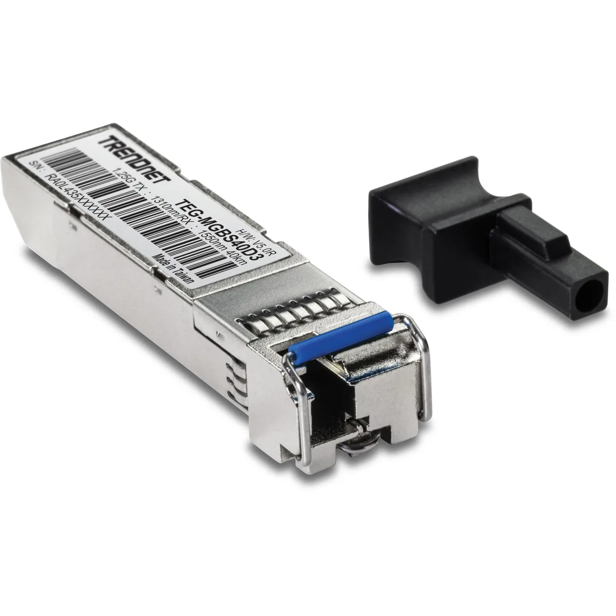 TRENDnet TRENDnet TEG-MGBS40D3 SFP transceiver 40km TX 1310nm RX 1550nm — product photo
