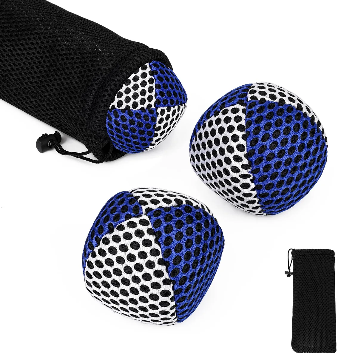  3 Packs Juggling Balls 4.2 oz 2.5 in Storage Bag — product photo