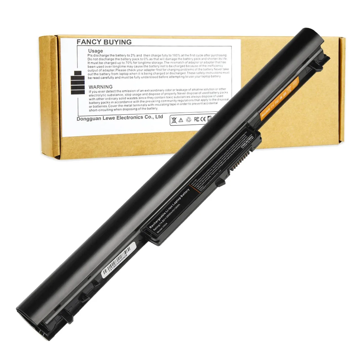 No Sew No Sew VK04 38Wh 14.8V laptop battery for HP Pavilion Touchsmart 14 — product photo