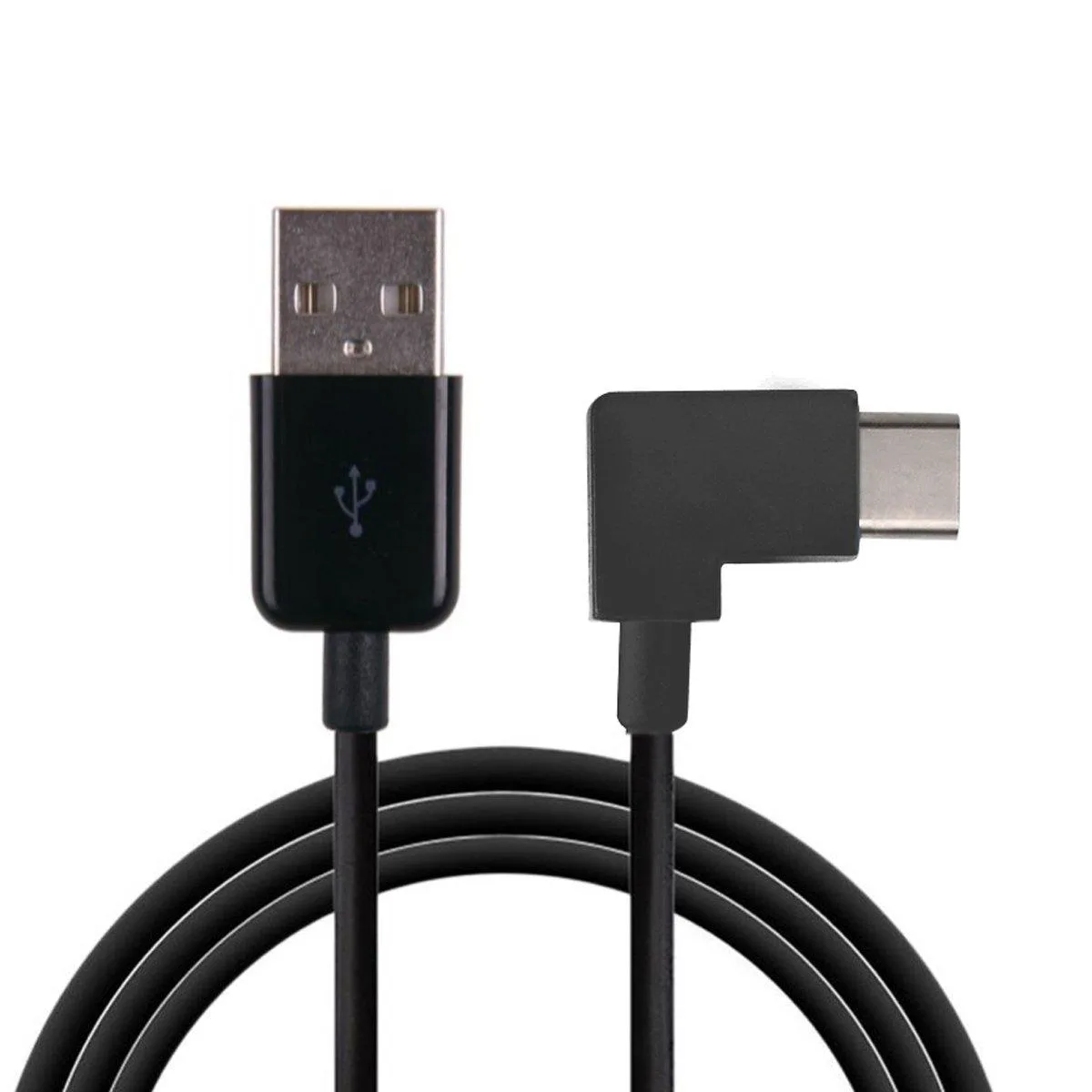 LORDWORLD LORDWORLD 100cm 90° USB 3.1 Type-C to USB 2.0 Cable — product photo