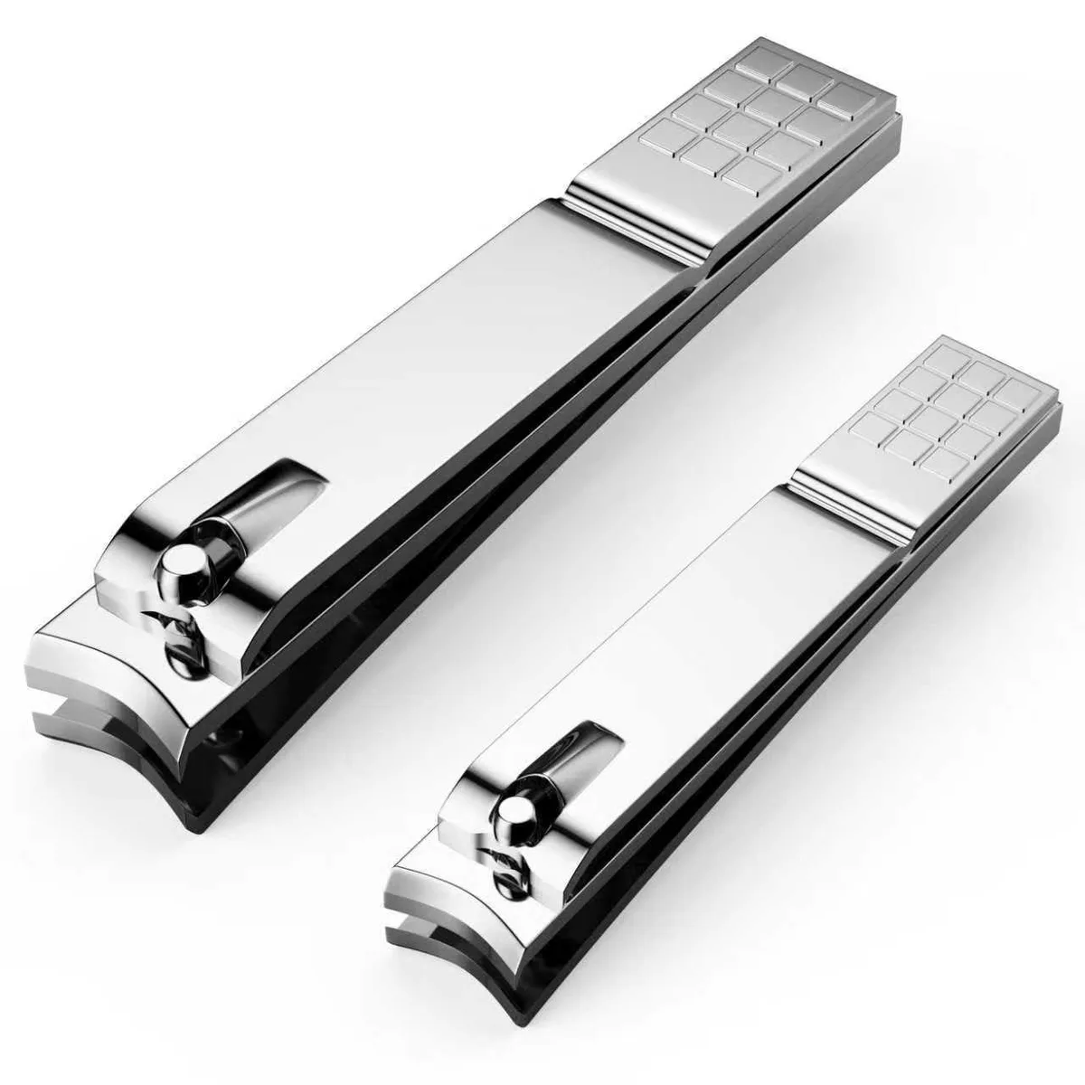 No Sew No Sew Nail Clippers Set Silvery Large Small — product photo