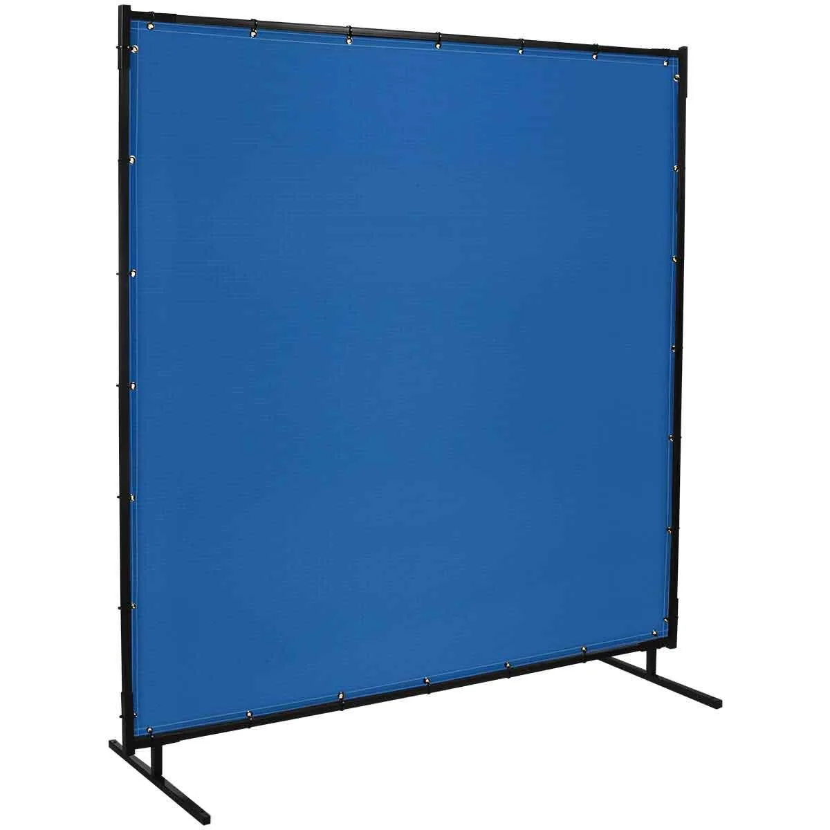 STEINER STEINER 535 Welding Screen 6 ft x 8 ft Blue Vinyl Polyester — product photo
