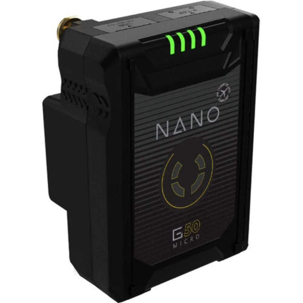 Core SWX Core SWX NANO Micro 50 Gold Mount Camera Battery — product photo