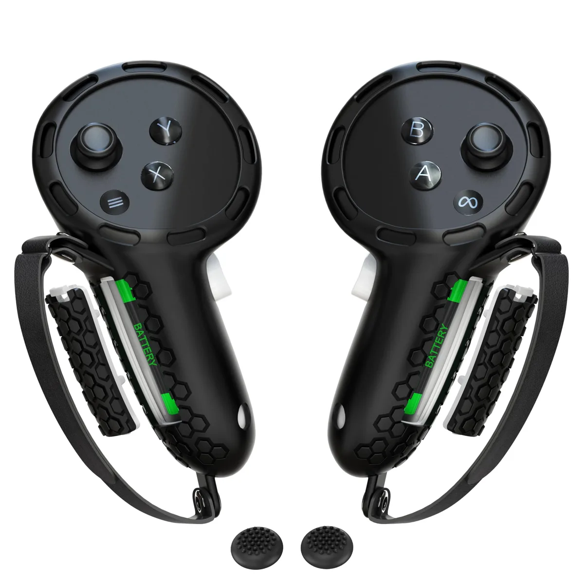  AMZDM Q3BCGB Controller Grips for Meta Quest 3/3S Black 0.118 kg — product photo